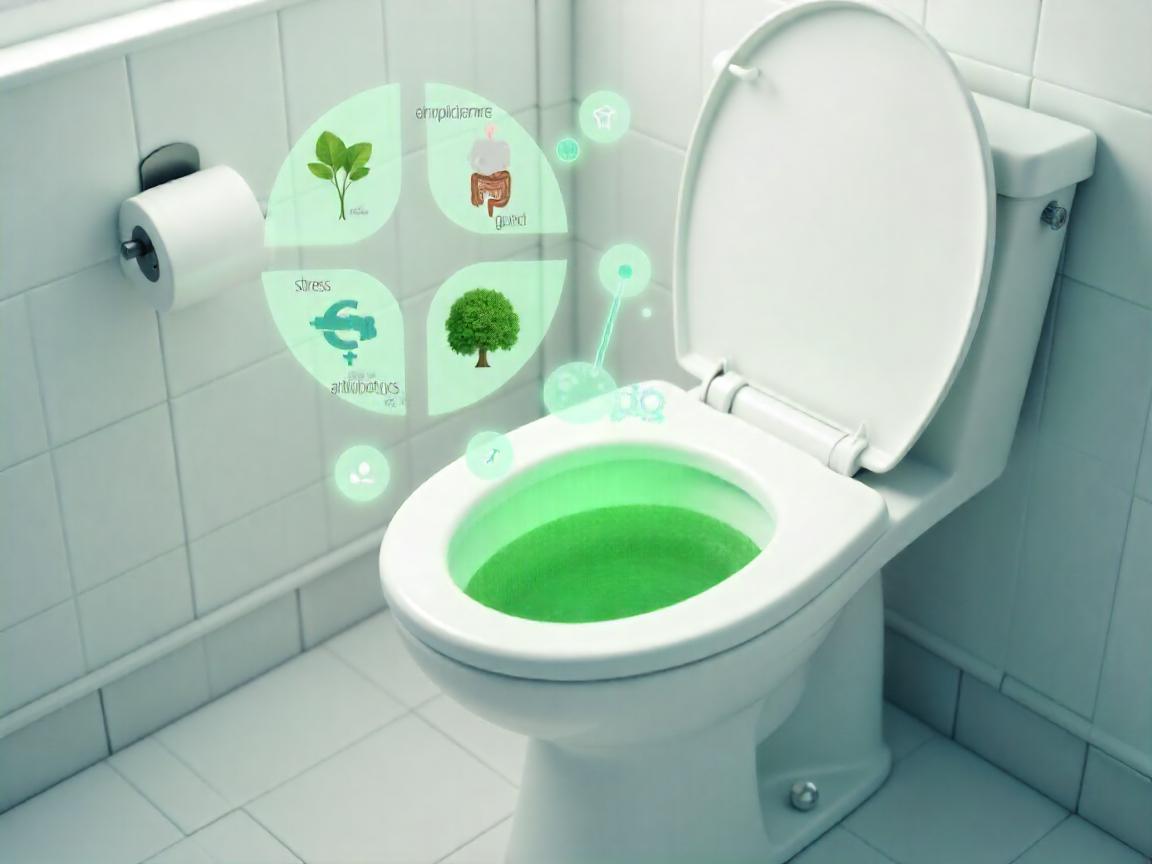 Why Are My Feces Green? Surprising Causes Behind a Colorful Concern